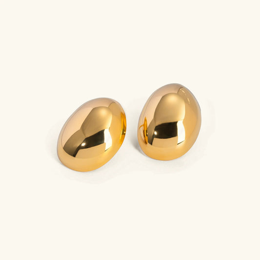 [Gaonasi]Callista Gold Bean Earrings