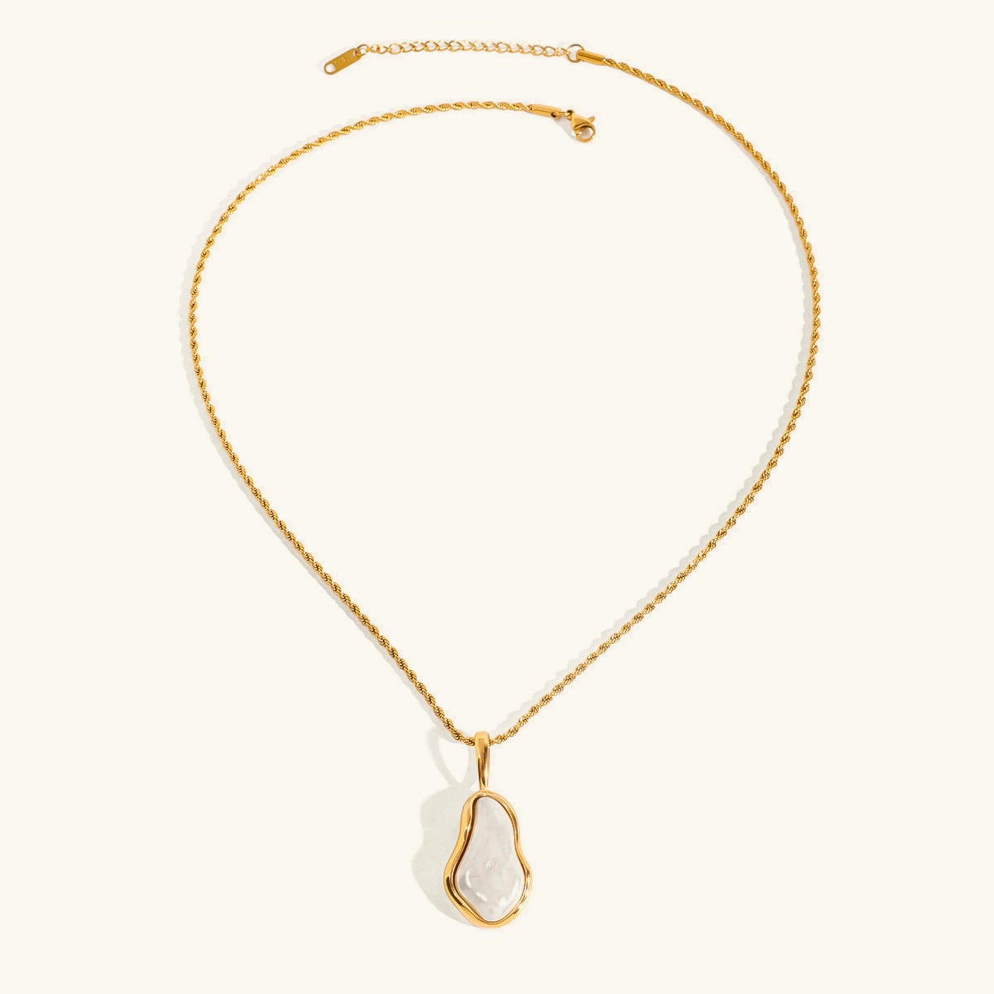 [Gaonasi]Marjorie Freshwater Pearl Necklace