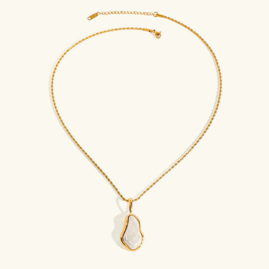 [Gaonasi]Marjorie Freshwater Pearl Necklace