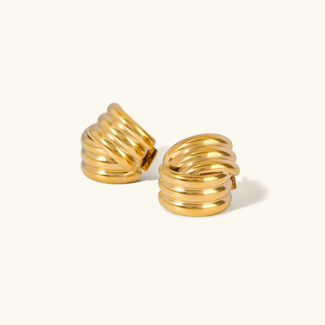 [Gaonasi]Avalon Gold Earrings