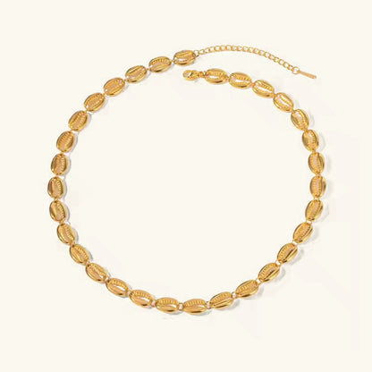 [Gaonasi]Pacifica Gold Seashell Necklace