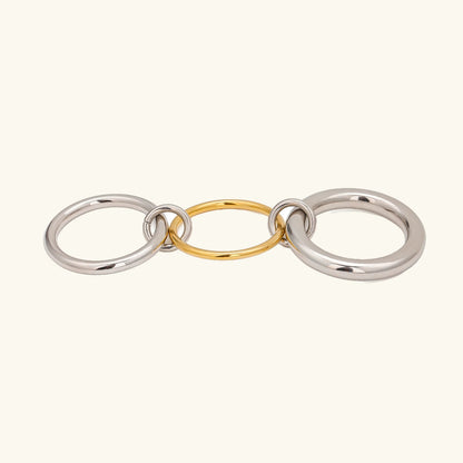[Gaonasi]Canaria Stacked Ring
