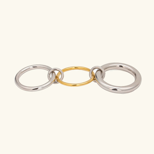 [Gaonasi]Canaria Stacked Ring