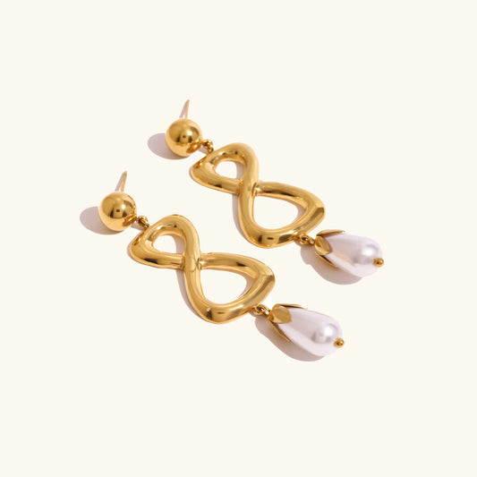 [Gaonasi]Kaylee Freshwater Pearl Earrings