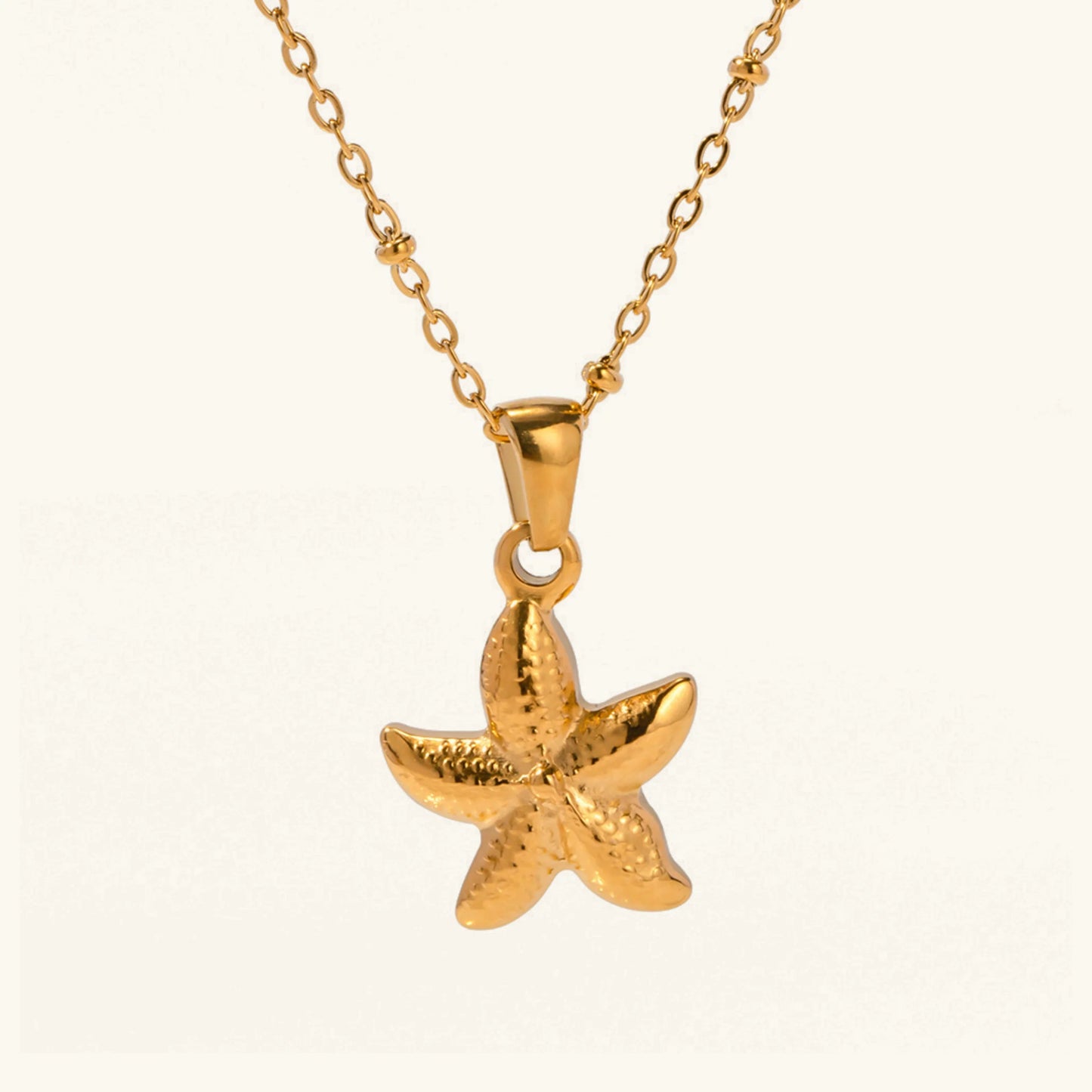[Gaonasi]Emmie Gold Starfish Pendant
