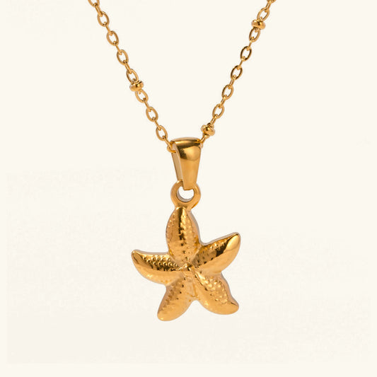 [Gaonasi]Emmie Gold Starfish Pendant
