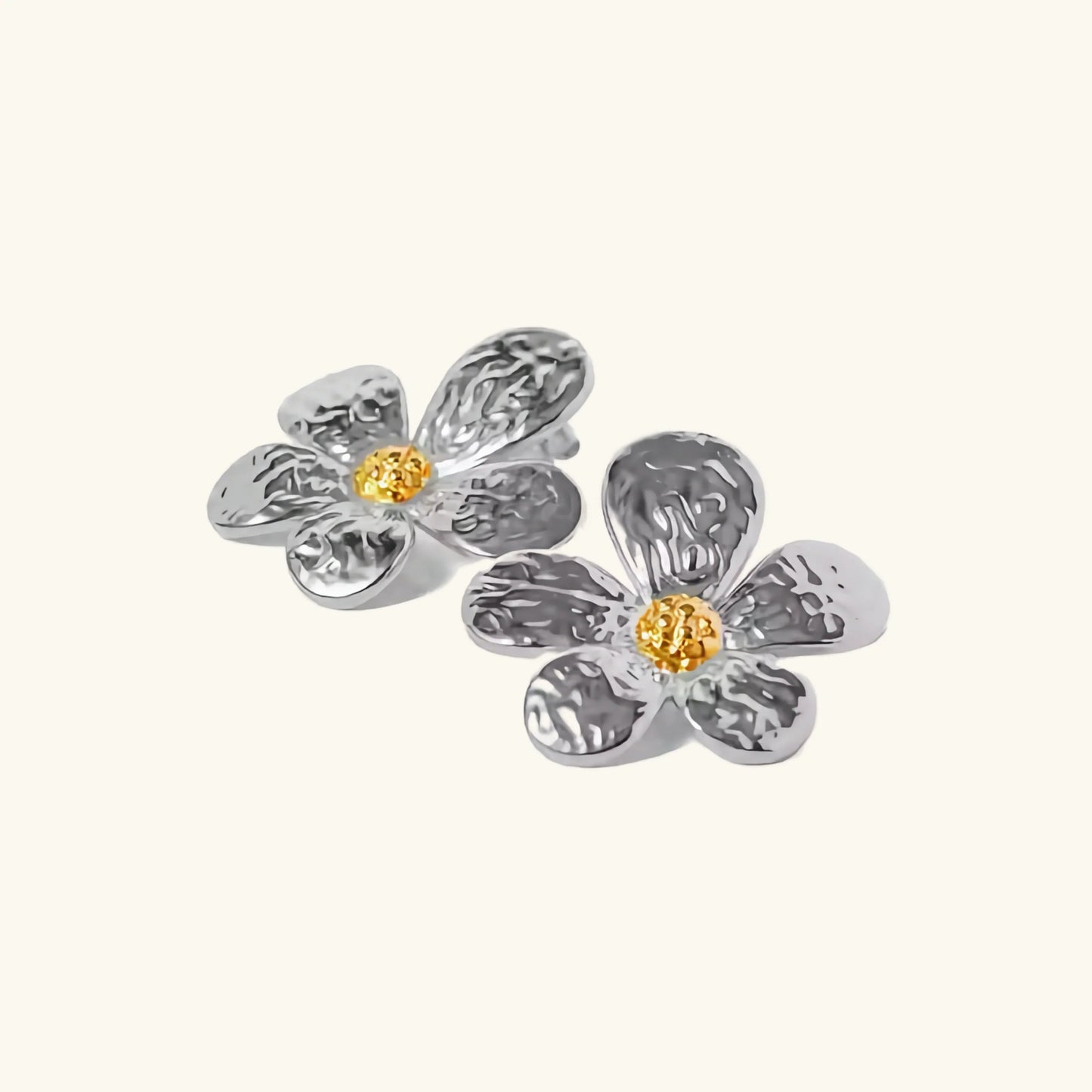 [Gaonasi]Daisy Gold Earrings