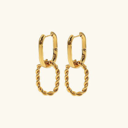 [Gaonasi]Skadi Gold Earrings