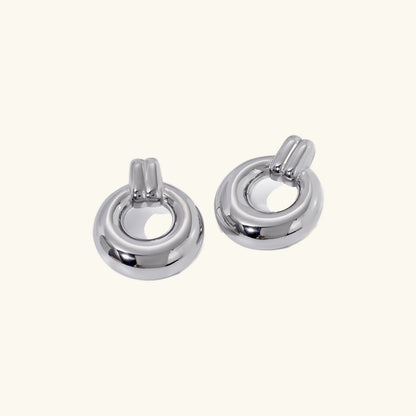 [Gaonasi]Lillian Silver Earrings