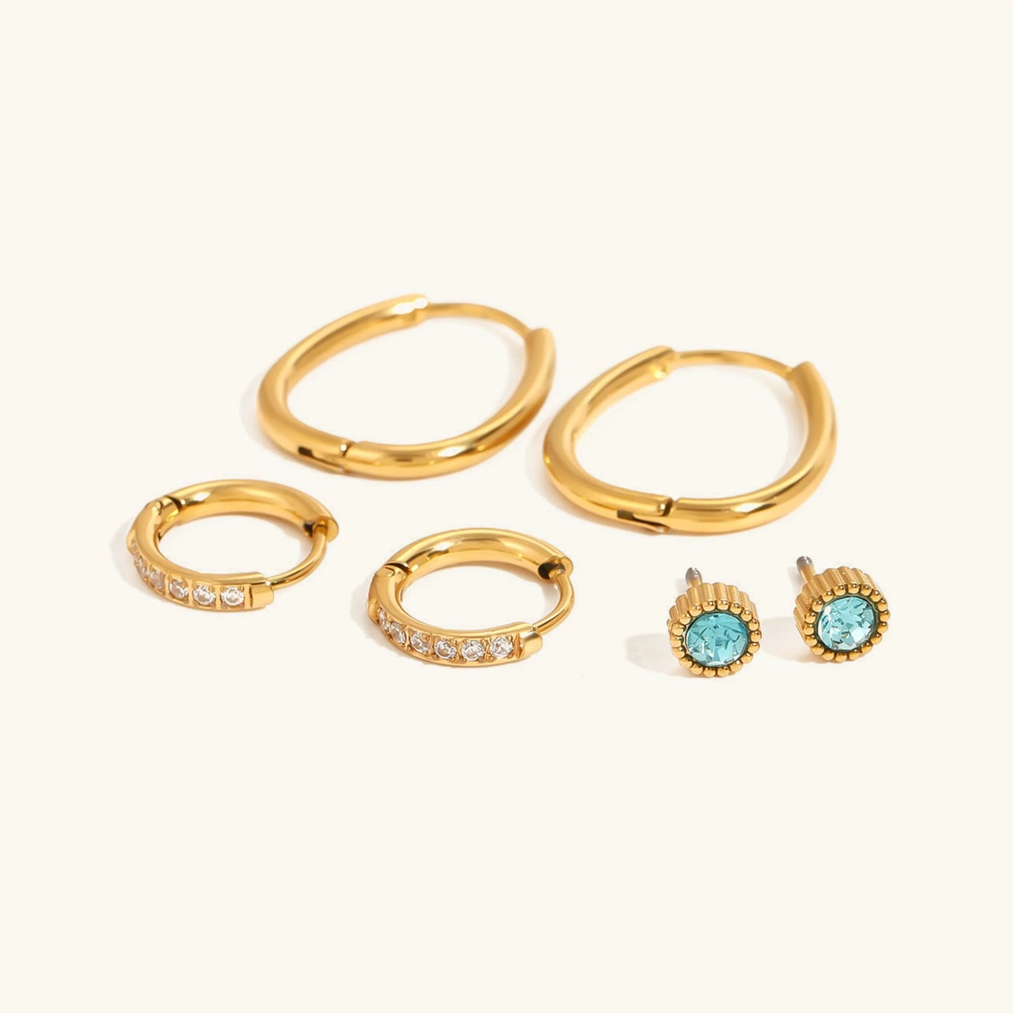 [Gaonasi]Kylie Diamond Earring Bundle