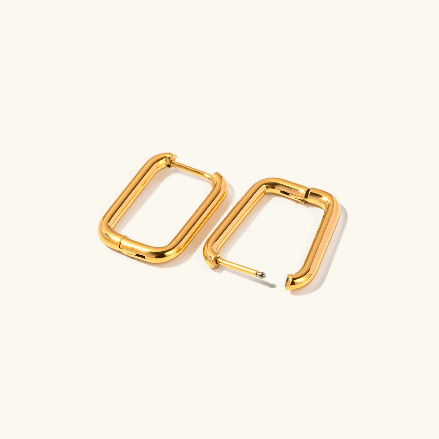 [Gaonasi]Ambrielle Gold U Hoops