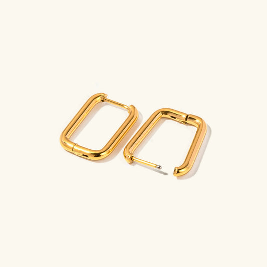 [Gaonasi]Ambrielle Gold U Hoops
