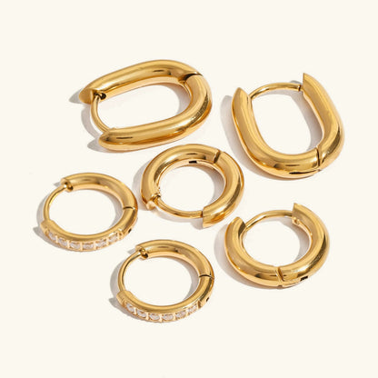 [Gaonasi]Florielle Staple Hoops Bundle