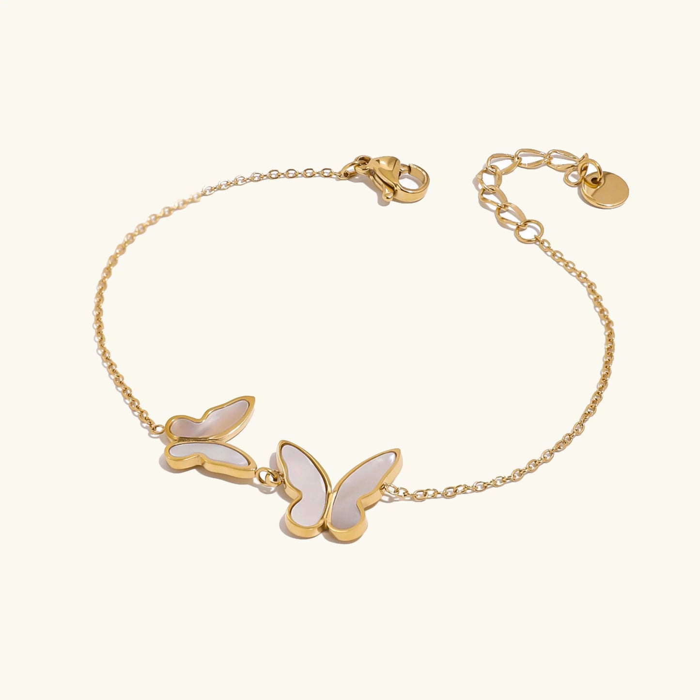 [Gaonasi]Blaire Butterfly Pearl Bracelet