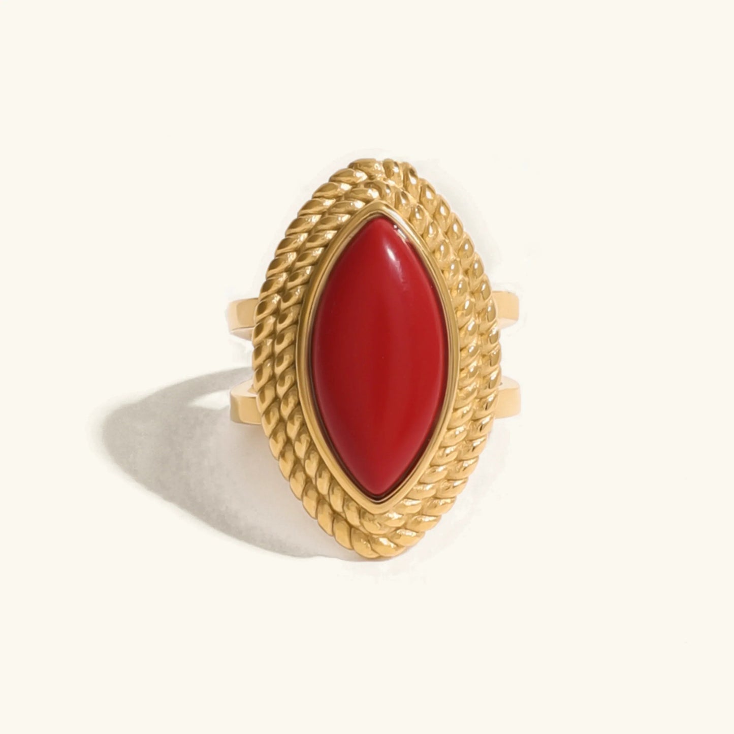 [Gaonasi]Heidi Marquise Gold Ring
