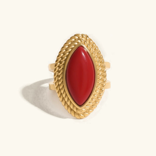 [Gaonasi]Heidi Marquise Gold Ring