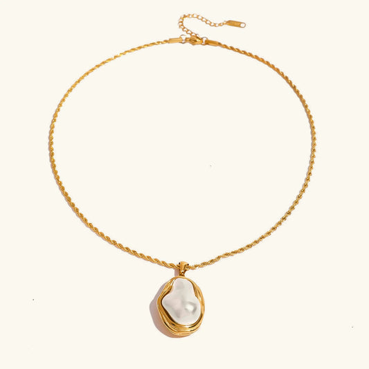 [Gaonasi]Carly Mother Of Pearl Pendant