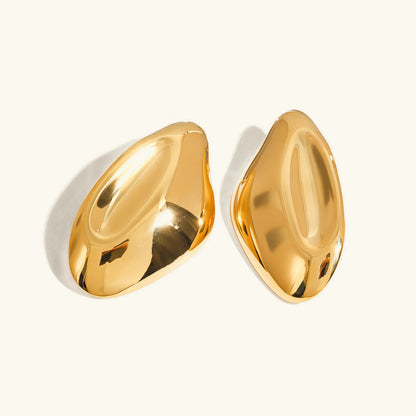 [Gaonasi]Zinnia Gold Earrings