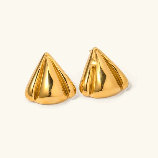 [Gaonasi]Jillian Vintage Gold Earrings
