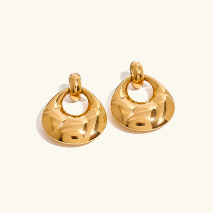 [Gaonasi]Coralyn Gold Earrings