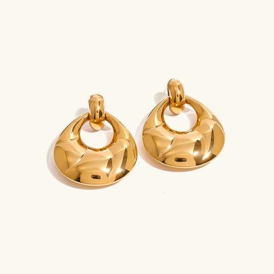 [Gaonasi]Coralyn Gold Earrings