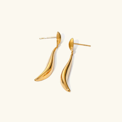 [Gaonasi]Aspen Gold Earrings