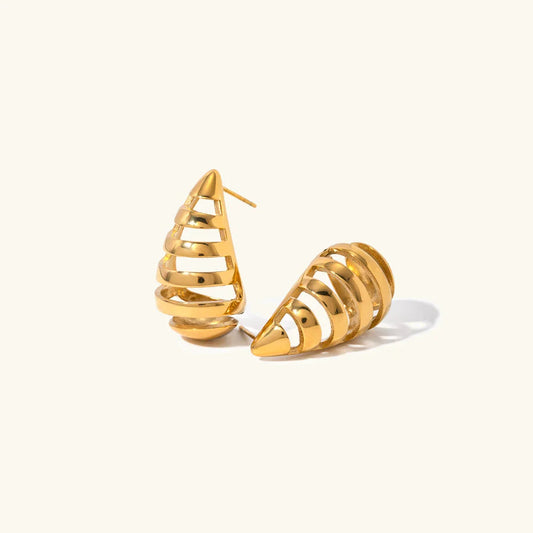 [Gaonasi]Katrin Drop Gold Earrings