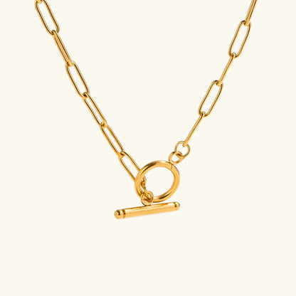 [Gaonasi]Joyce Gold Necklace
