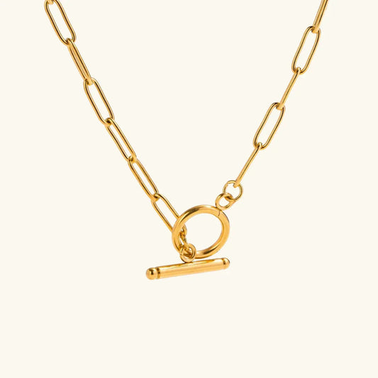 [Gaonasi]Joyce Gold Necklace