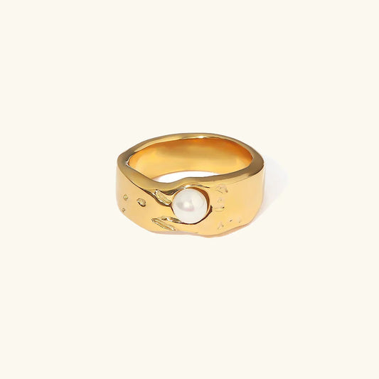 [Gaonasi]Cerulia Freshwater Pearl Ring