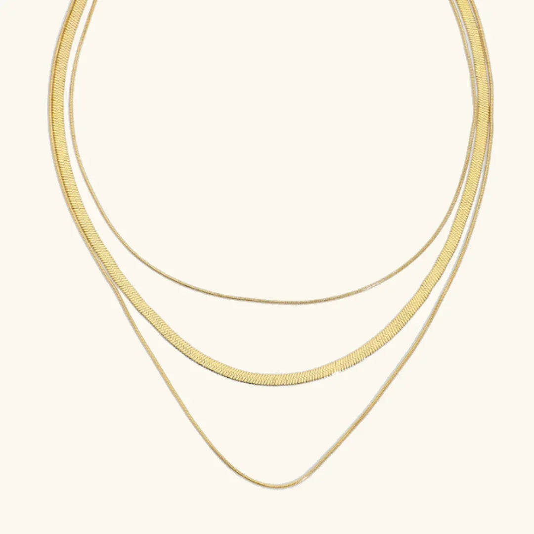 [Gaonasi]Zafina Gold Necklace