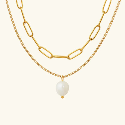 [Gaonasi]Undine Freshwater Pearl Necklace