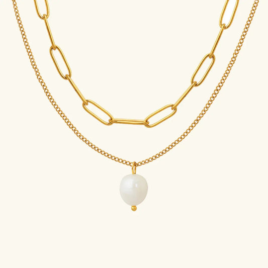 [Gaonasi]Undine Freshwater Pearl Necklace