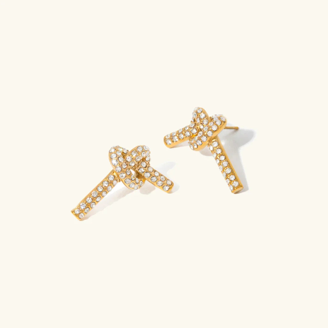 [Gaonasi]Francesca Diamond Earrings