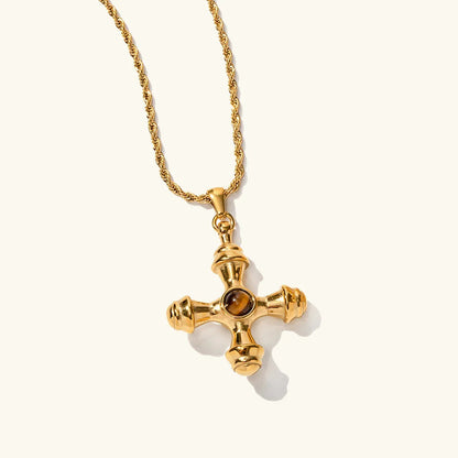 [Gaonasi]Della Gold Necklace