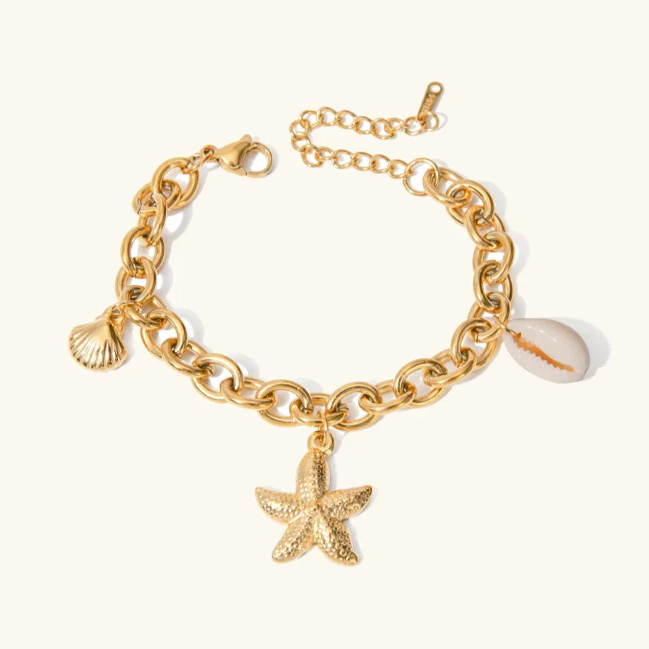 [Gaonasi]Caspian Gold Bracelet