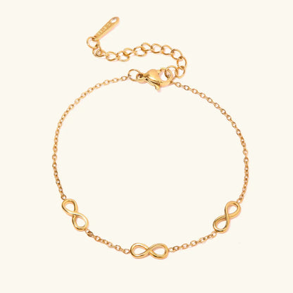 [Gaonasi]Everlasting Gold Bracelet