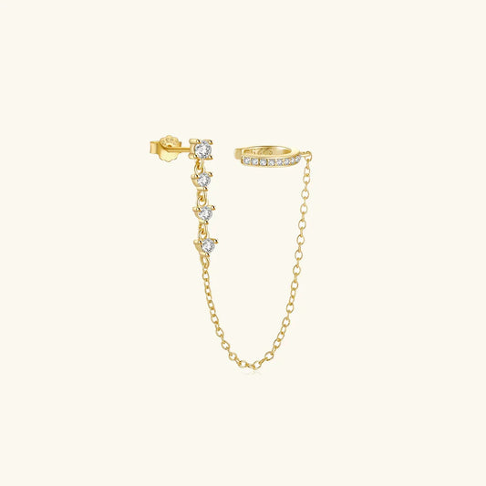 [Gaonasi]Audra Chain Cuff Earring