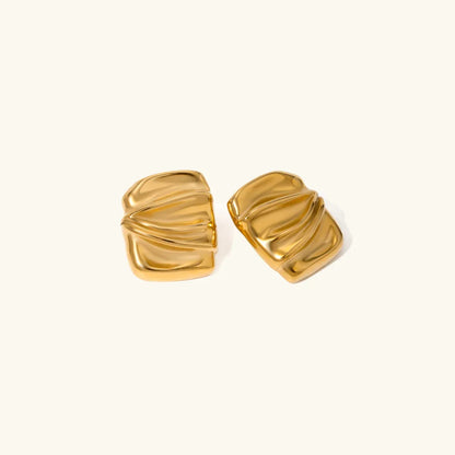 [Gaonasi]Evette Gold Earrings