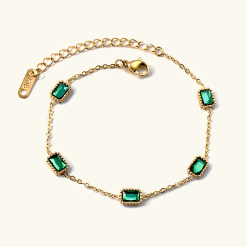 [Gaonasi]Erin Green Bracelet