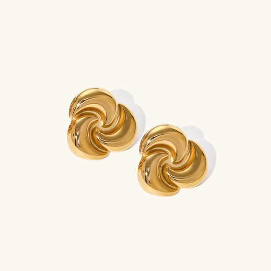 [Gaonasi]Celestia Gold Earrings