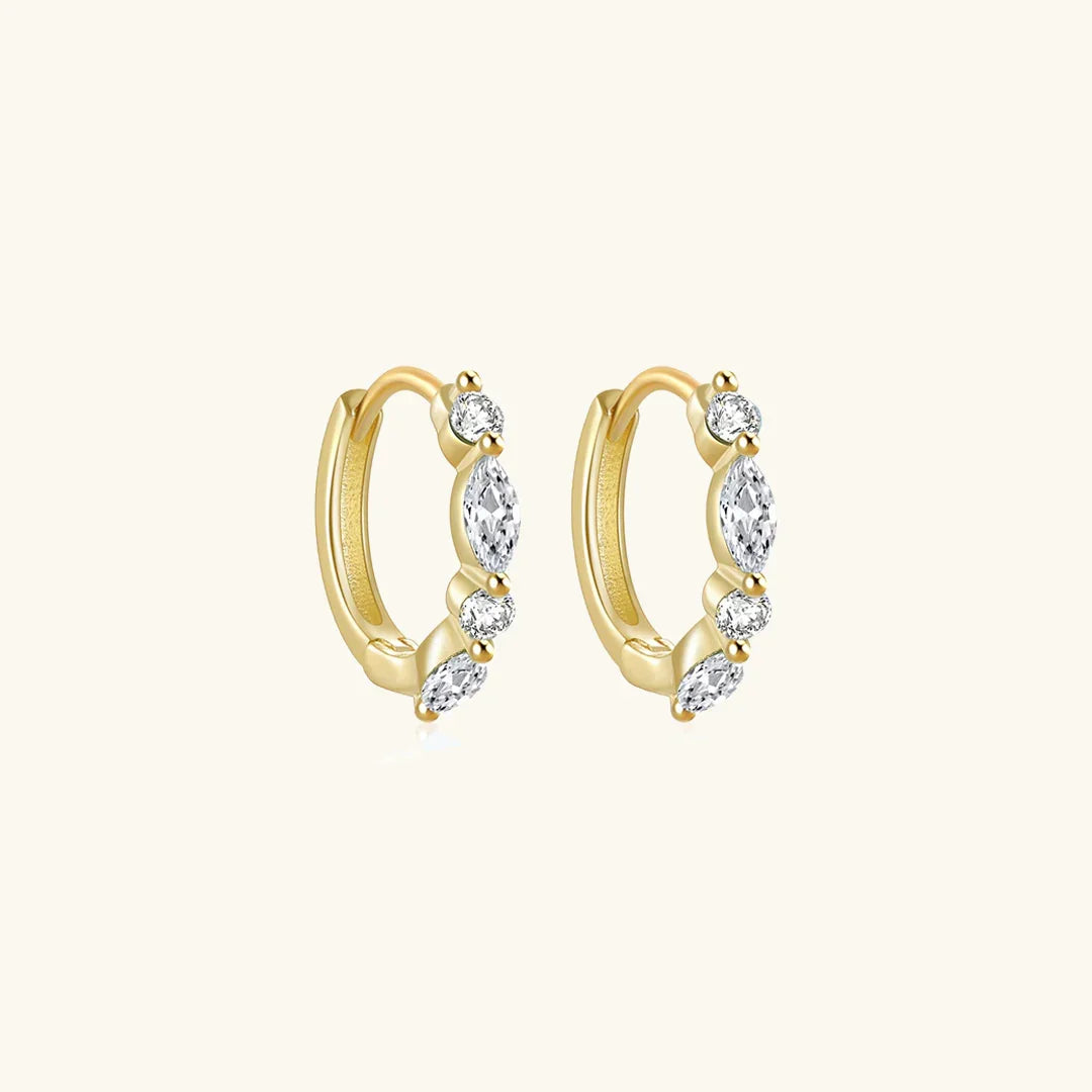[Gaonasi]Aila Diamond Earrings