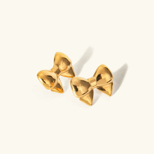 [Gaonasi]Regina Bow Earrings