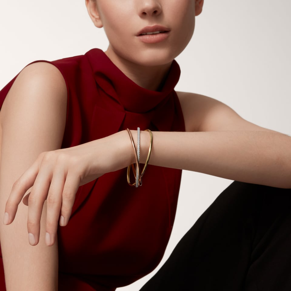 [Gaonasi Jewelry]TRINITY 2.8MM SMALL BRACELET