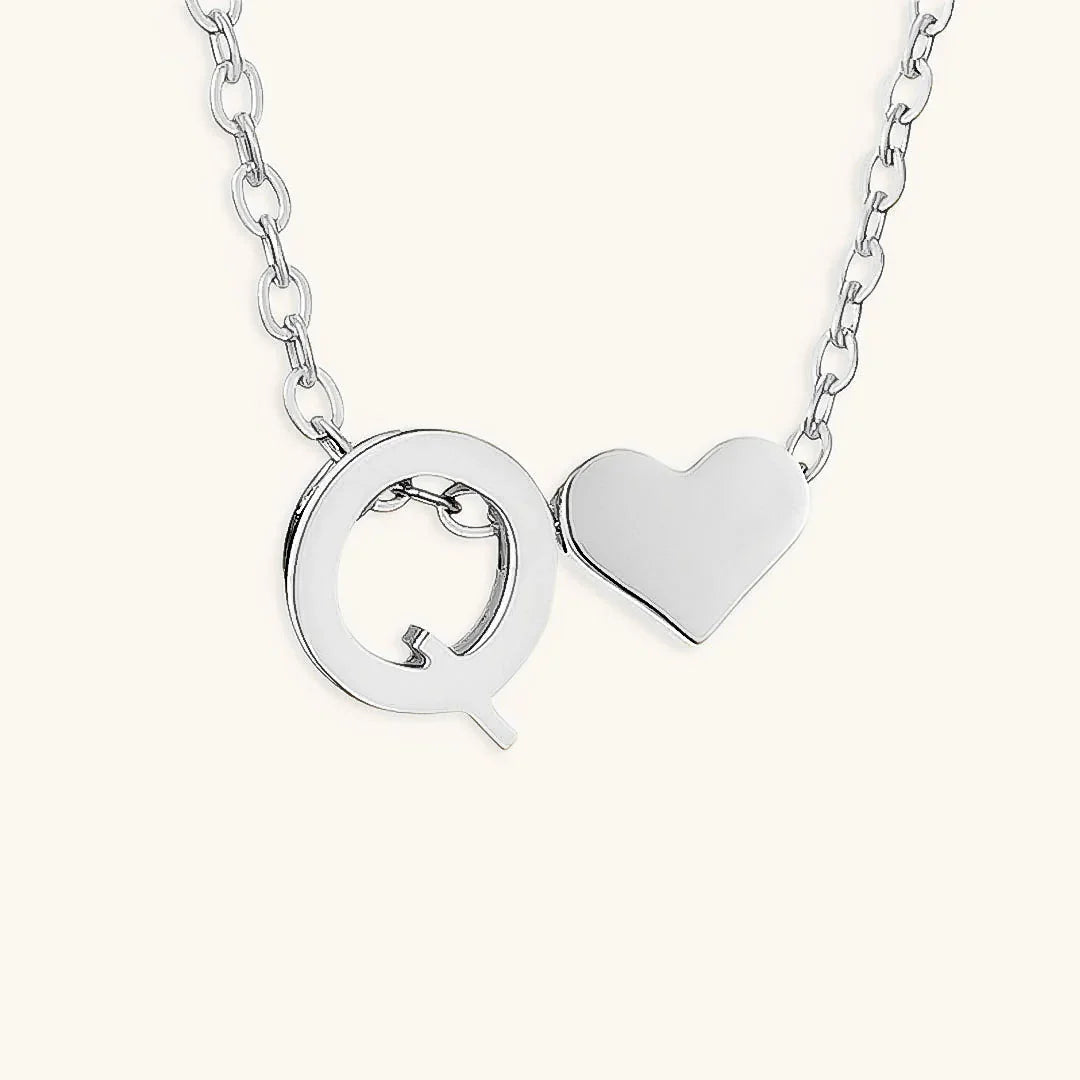 [Gaonasi]Ria Initial Letter Gold Necklace