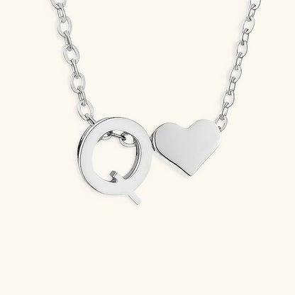 [Gaonasi]Ria Initial Letter Gold Necklace