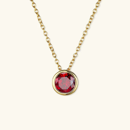 [Gaonasi]Amelia Birthstone Necklace