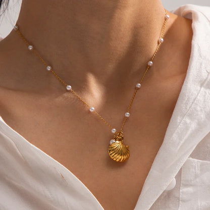 [Gaonasi]Rebecca Freshwater Pearl Necklace