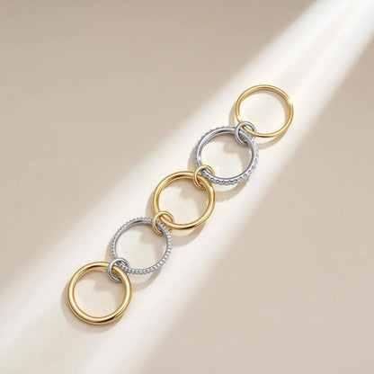 [Gaonasi]Vera Stacked Diamond Ring