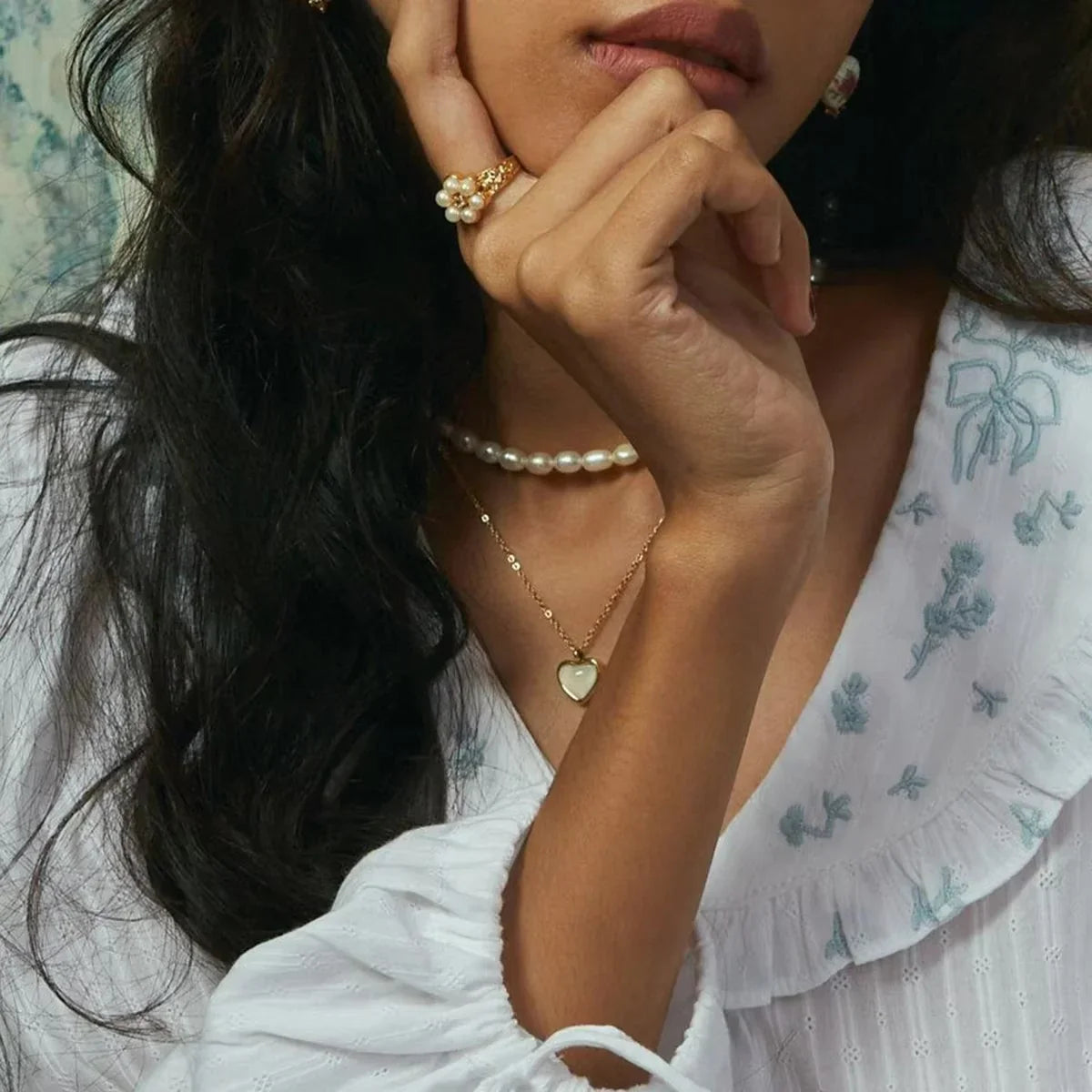 [Gaonasi]Thalia Freshwater Pearl Ring